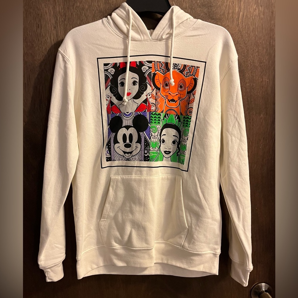 Mickey Mouse Simba 100 Disney Hoodie Pullover kangaroo Pocket Hooded Sweatshirt